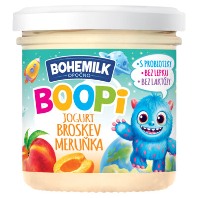 BOOPi Jogurt broskev, meruňka